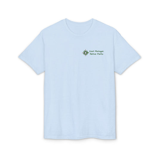 EastMichNatives DryBlend T-Shirt — EMNP Logo Tee for Native Gardeners & Plant Enthusiasts