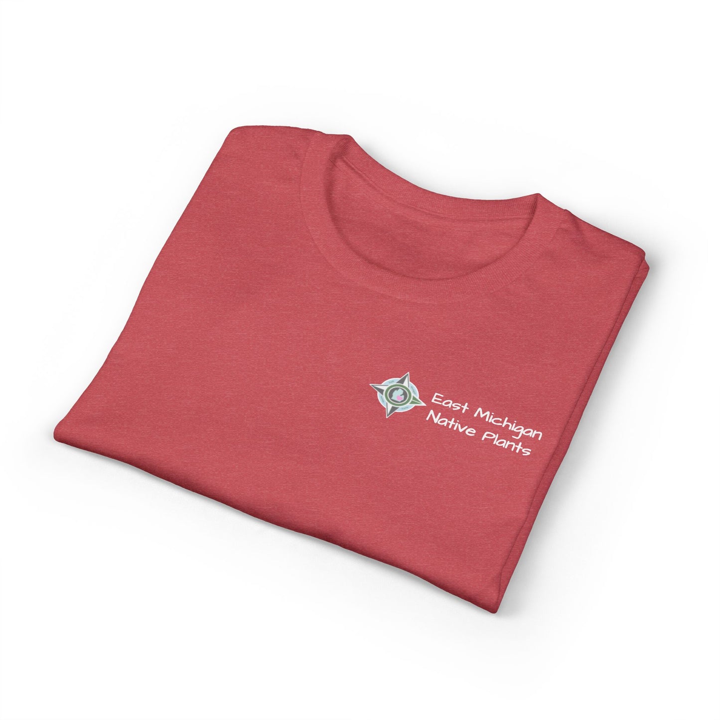 EastMichNatives DryBlend T-Shirt — EMNP Logo Tee for Native Gardeners & Plant Enthusiasts