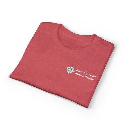 EastMichNatives DryBlend T-Shirt — EMNP Logo Tee for Native Gardeners & Plant Enthusiasts