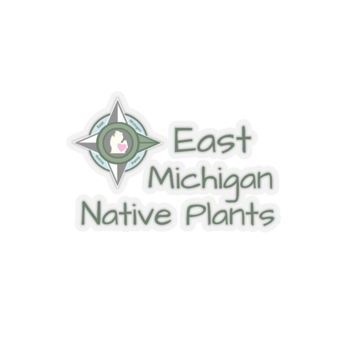 EastMichNatives Stickers, Transparent
