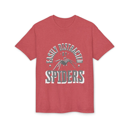 Dry Blend Moisture Wicking Tee "Distracted By Spiders" plus EMNP Logo