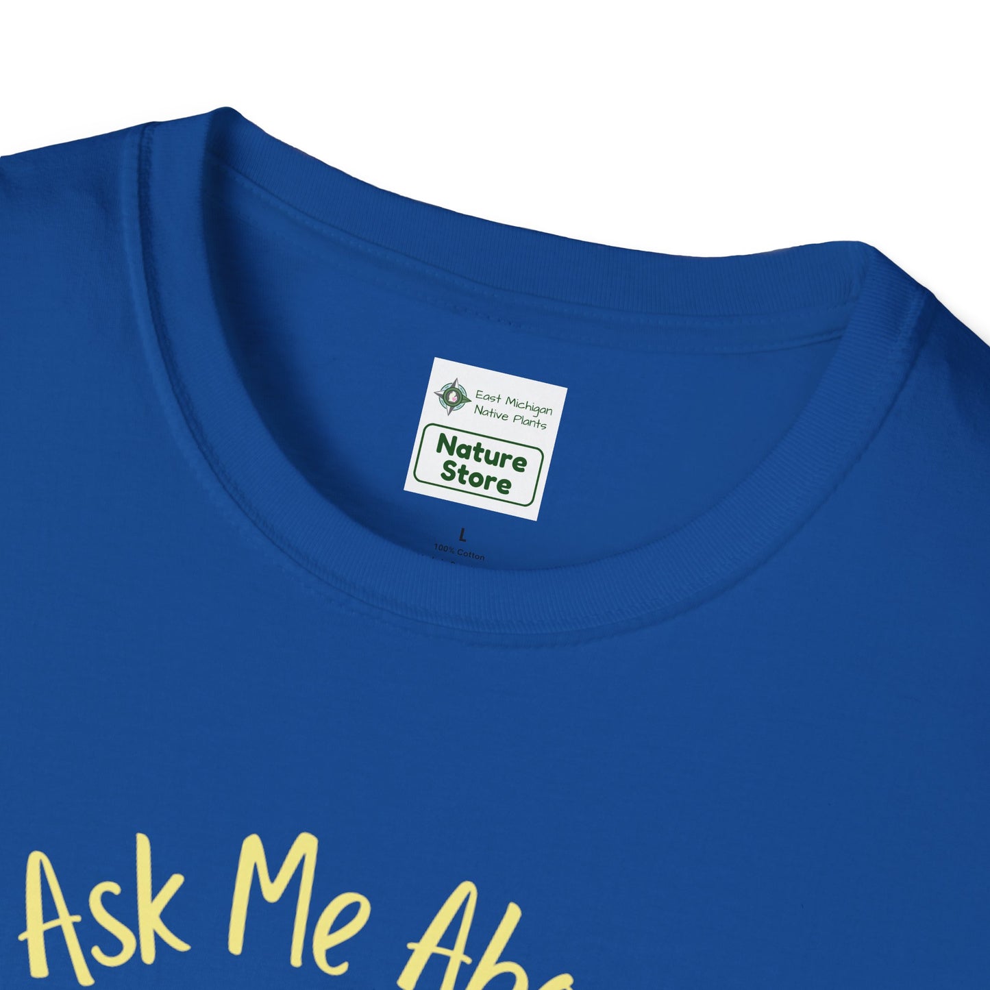 Tshirt Ask Me About My Prairie — Casual Cotton Tee for Prairie Lovers