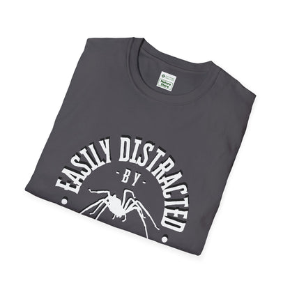 EastMichNatives T-Shirt, Distracted by Spiders