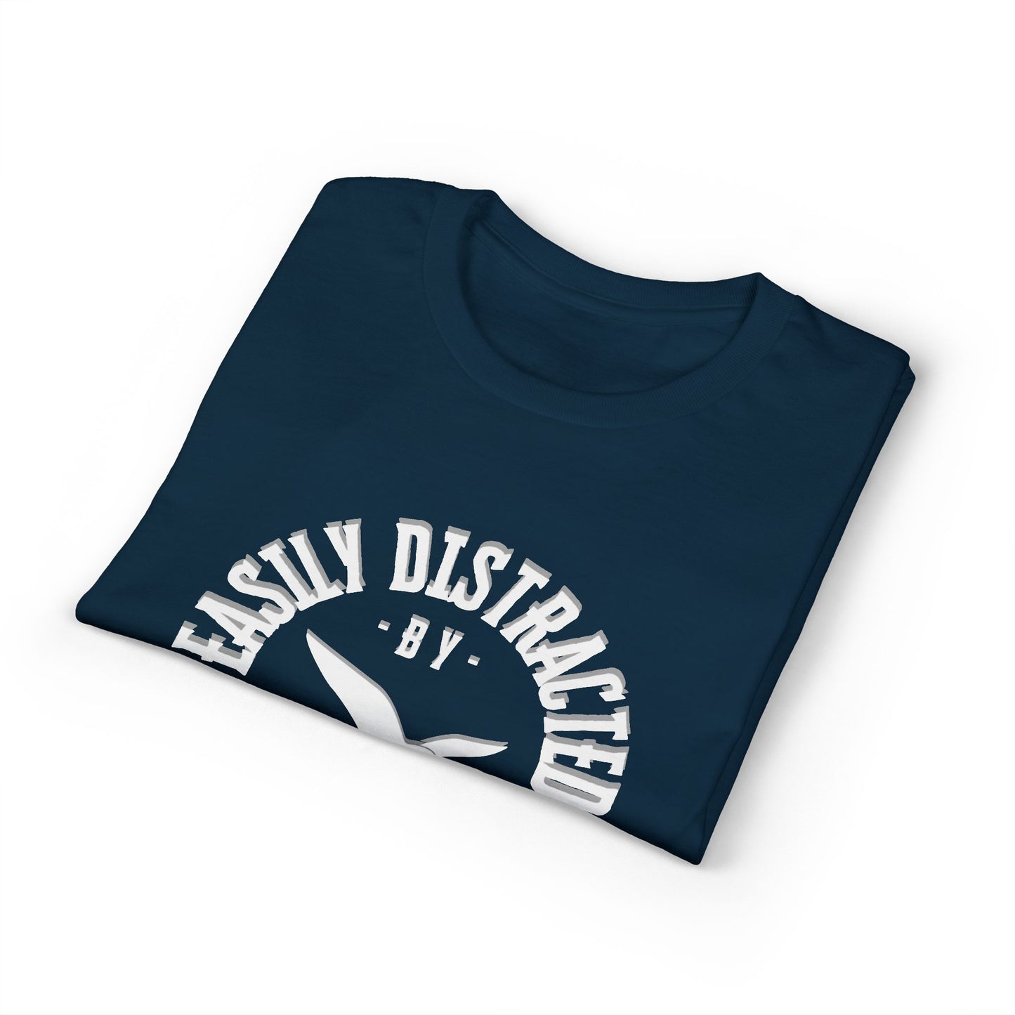Dry Blend Moisture Wicking Tee "Distracted By Birds" plus EMNP Logo