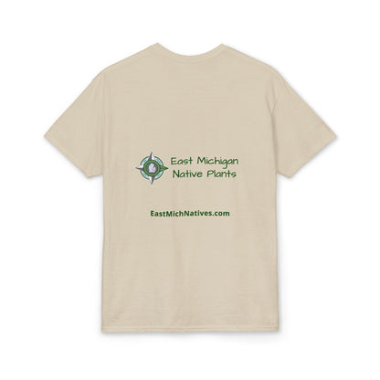 Dry Blend Moisture Wicking Tee Summer Garden w/EMNP Logo on back