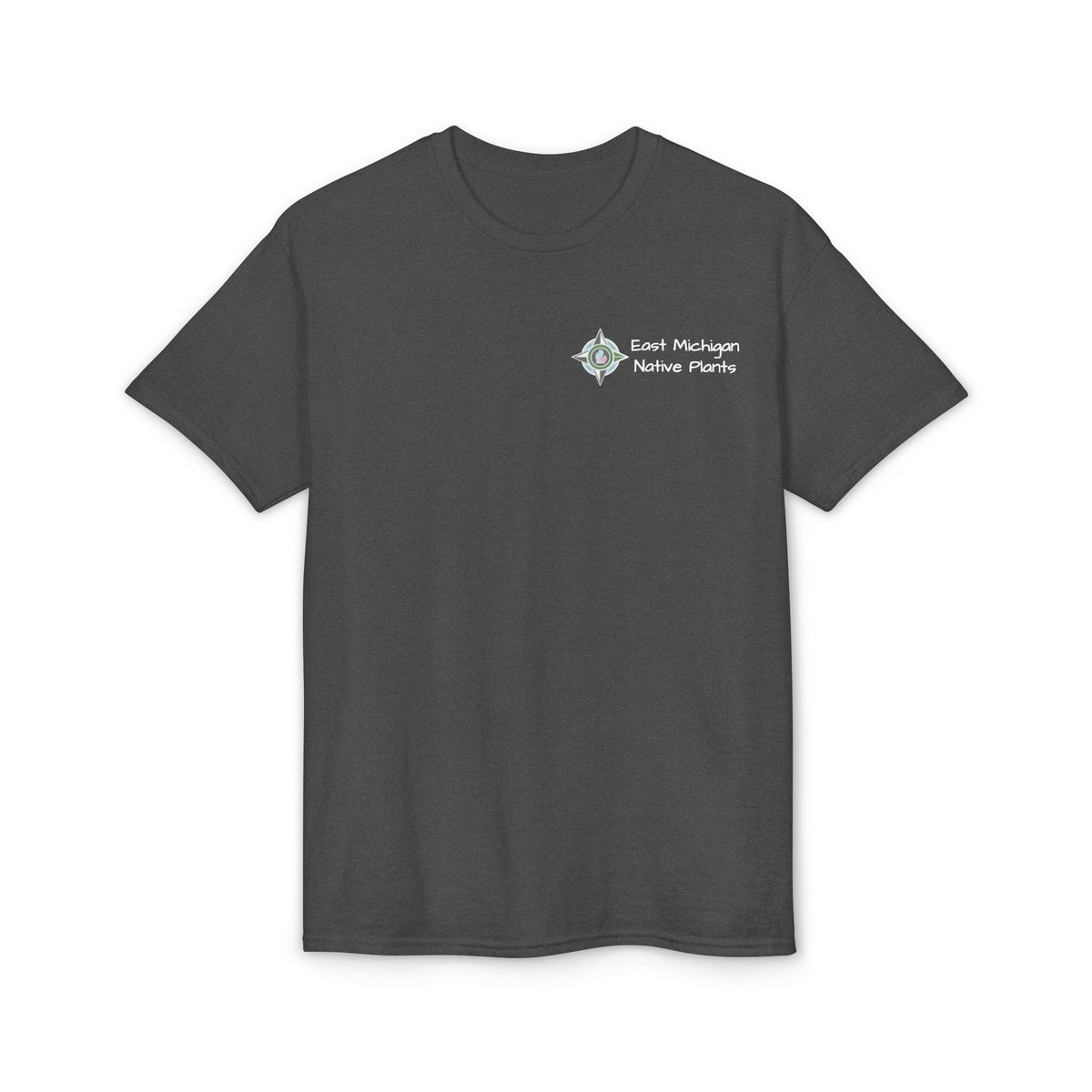 EastMichNatives DryBlend T-Shirt — EMNP Logo Tee for Native Gardeners & Plant Enthusiasts