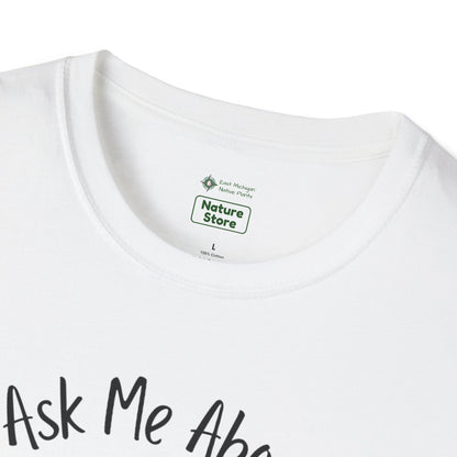 Tshirt Ask Me About My Prairie — Casual Cotton Tee for Prairie Lovers
