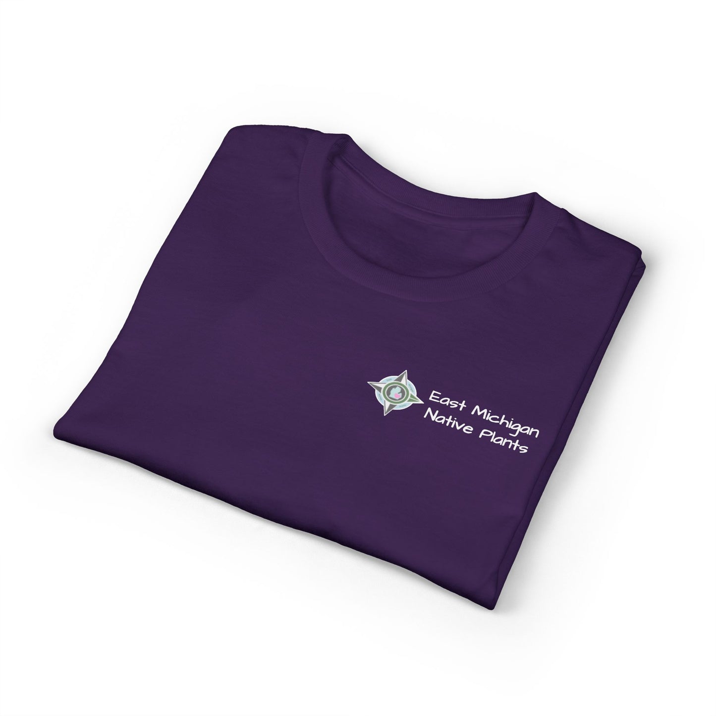 EastMichNatives DryBlend T-Shirt — EMNP Logo Tee for Native Gardeners & Plant Enthusiasts