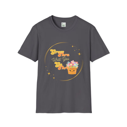 Unisex Softstyle T-Shirt Grow Through What You Go Through