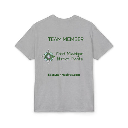 Dry Blend Moisture Wicking Tee "Distracted By Birds" plus EMNP Logo