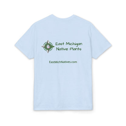 Dry Blend Moisture Wicking Tee Plant Native Plants w/EMNP Logo