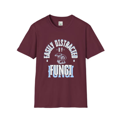 Unisex Softstyle T-Shirt, Distracted by Fungi