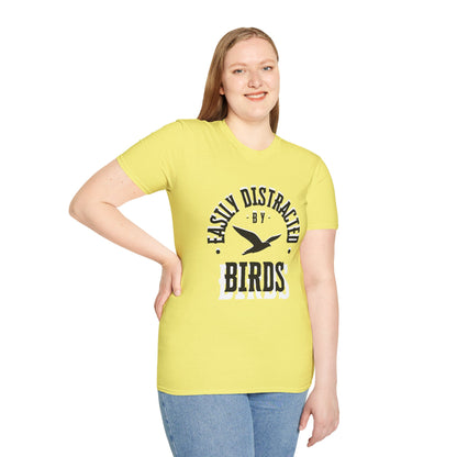 EastMichNatives T-Shirt, Distracted by Birds, Soaring