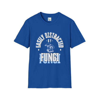 Unisex Softstyle T-Shirt, Distracted by Fungi