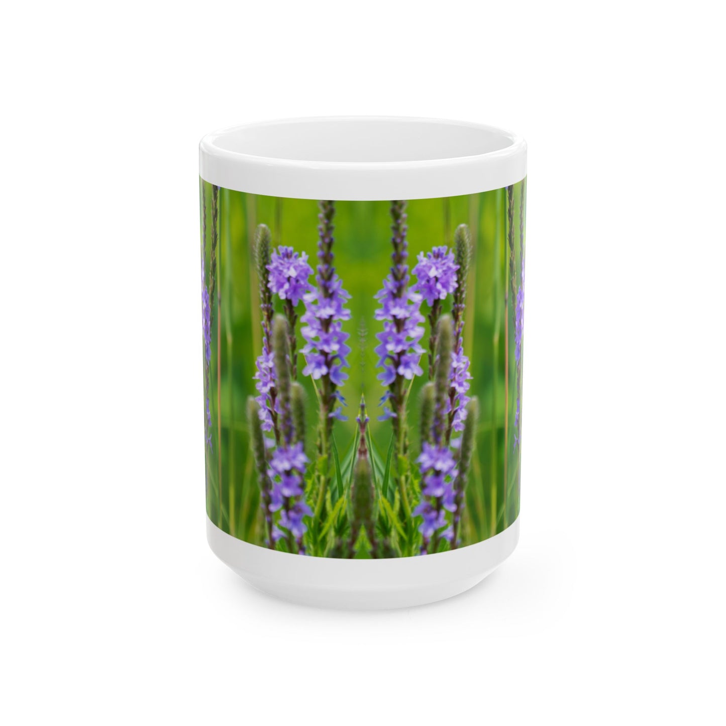 Ceramic Mug, (11oz, 15oz), Hoary Vervain