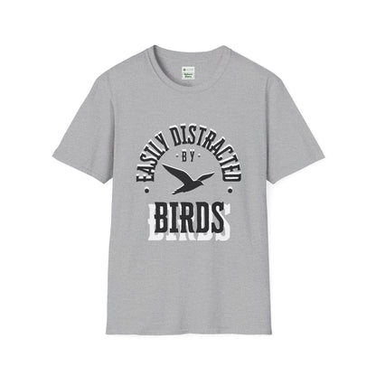 EastMichNatives T-Shirt, Distracted by Birds, Soaring