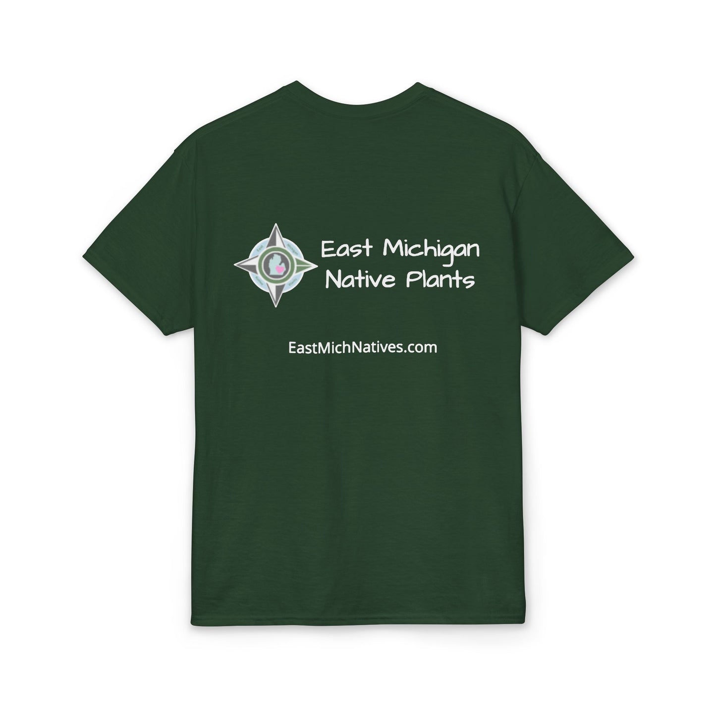 Dry Blend Moisture Wicking Tee "Distracted By Spiders" plus EMNP Logo