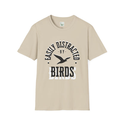 EastMichNatives T-Shirt, Distracted by Birds, Soaring