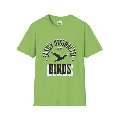 EastMichNatives T-Shirt, Distracted by Birds, Soaring