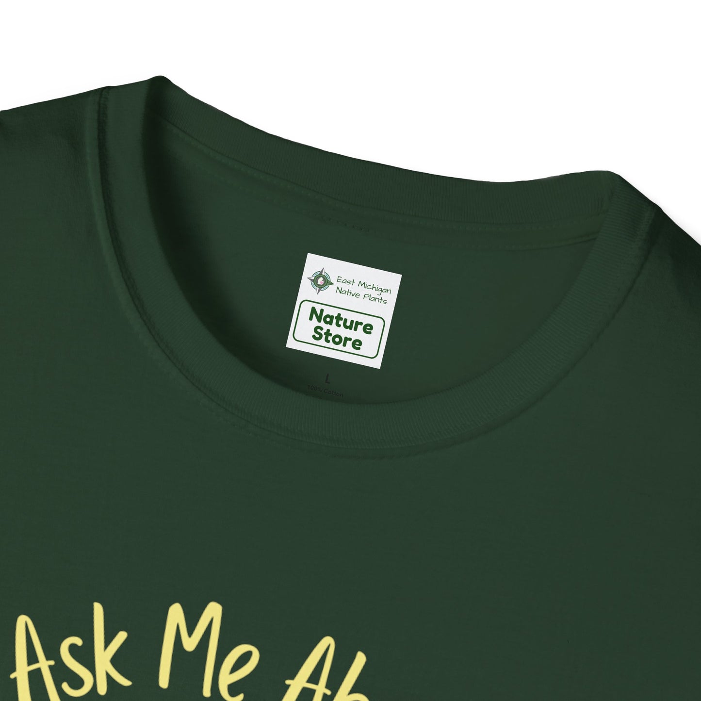 Tshirt Ask Me About My Prairie — Casual Cotton Tee for Prairie Lovers