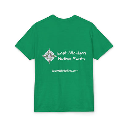 Dry Blend Moisture Wicking Tee "Distracted By Birds" plus EMNP Logo