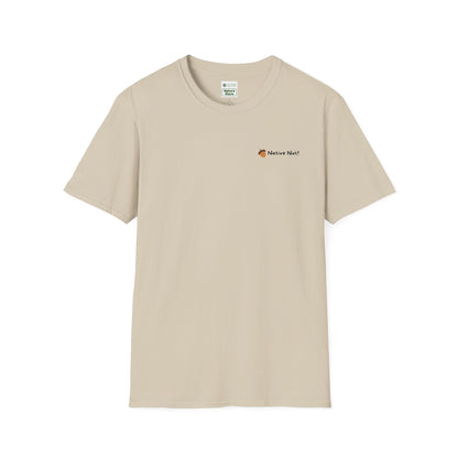 Unisex Softstyle T-Shirt, Native Nut! (Back)