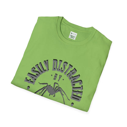 EastMichNatives T-Shirt, Distracted by Spiders
