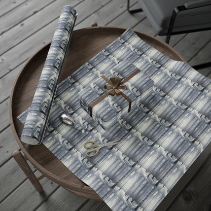 Wrapping Paper, Winter Birch Forest