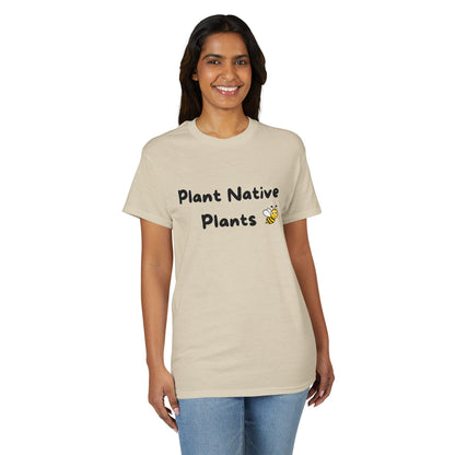 Dry Blend Moisture Wicking Tee Plant Native Plants w/EMNP Logo