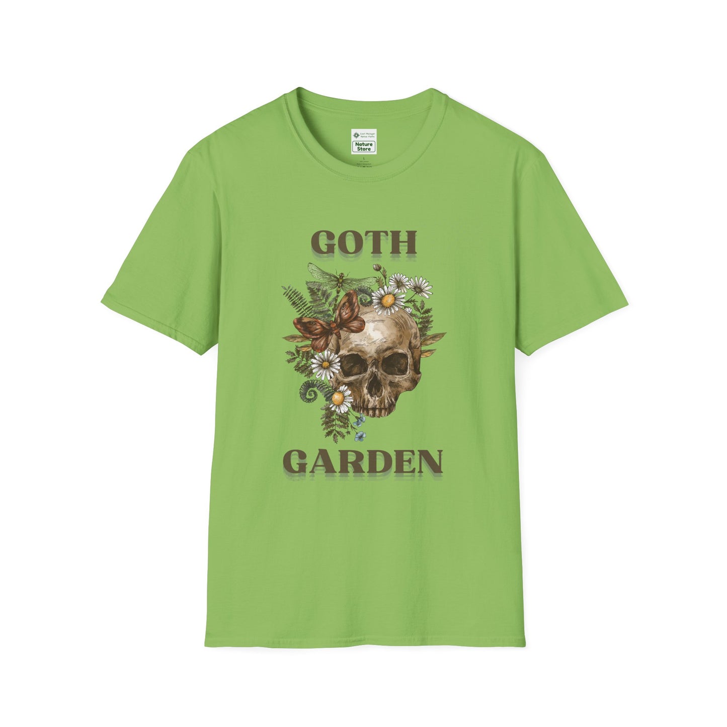 T-Shirt Unisex Softstyle, Goth Garden