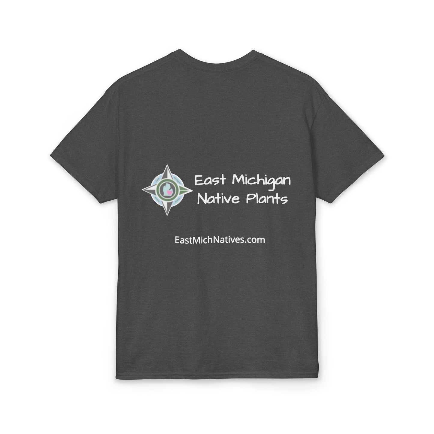 Dry Blend Moisture Wicking Tee Plant Native Plants w/EMNP Logo