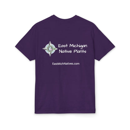 Dry Blend Moisture Wicking Tee Plant Native Plants w/EMNP Logo