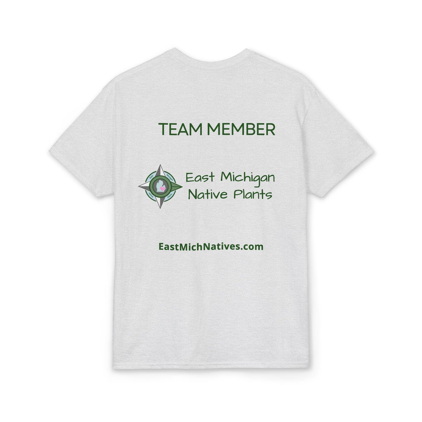 Dry Blend Moisture Wicking Tee "Distracted By Birds" plus EMNP Logo