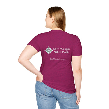 EastMichNatives T-shirt, Native Plants Make Life Better, Floral
