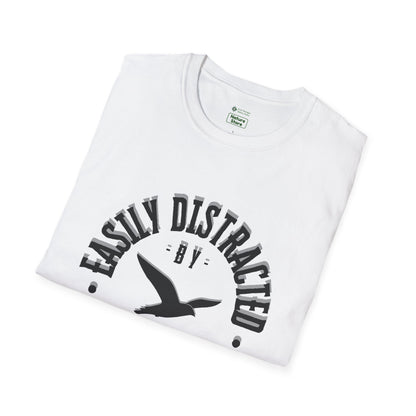 EastMichNatives T-Shirt, Distracted by Birds, Soaring
