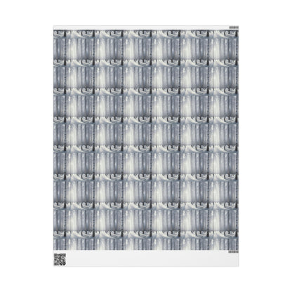 Wrapping Paper, Winter Birch Forest