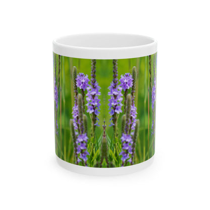 Ceramic Mug, (11oz, 15oz), Hoary Vervain
