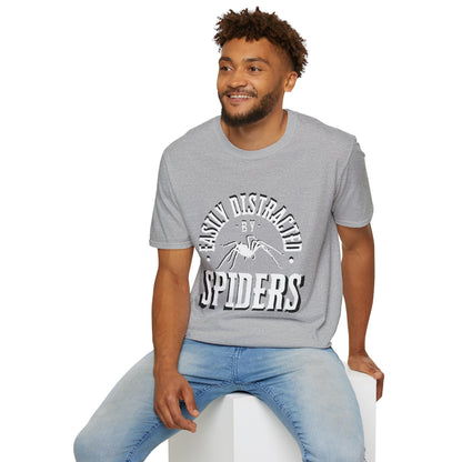 EastMichNatives T-Shirt, Distracted by Spiders
