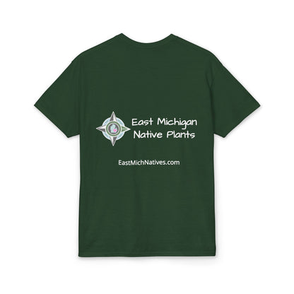 Dry Blend Moisture Wicking Tee Plant Native Plants w/EMNP Logo
