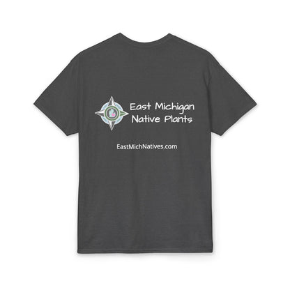 EastMichNatives DryBlend T-Shirt — EMNP Logo Tee for Native Gardeners & Plant Enthusiasts
