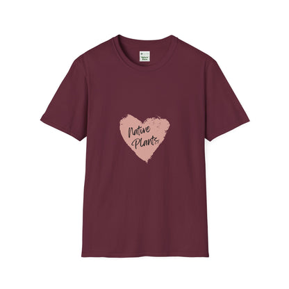 T-Shirt Unisex - Native Plants Heart