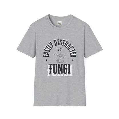 Unisex Softstyle T-Shirt, Distracted by Fungi