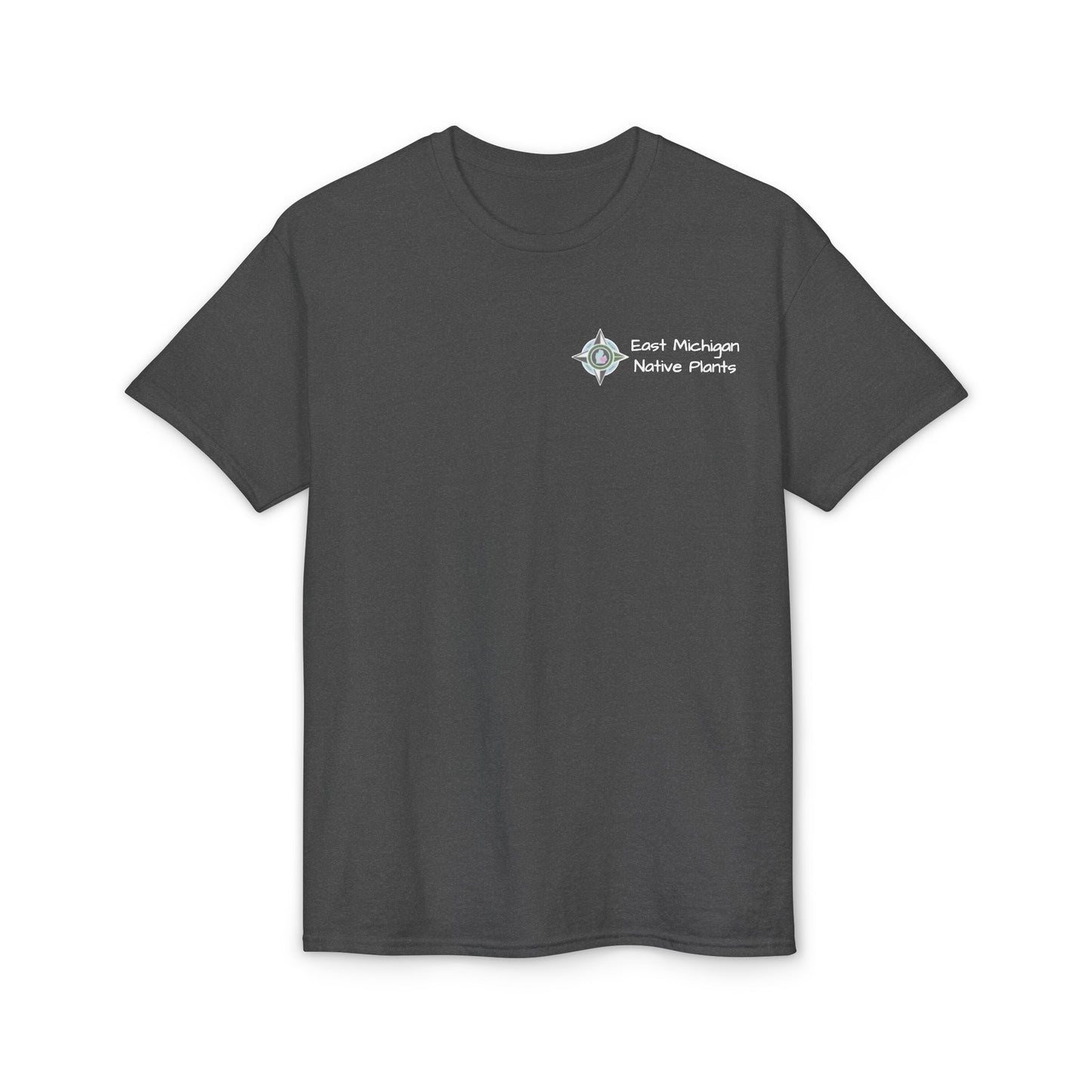 EastMichNatives DryBlend T-Shirt — EMNP Logo Tee for Native Gardeners & Plant Enthusiasts