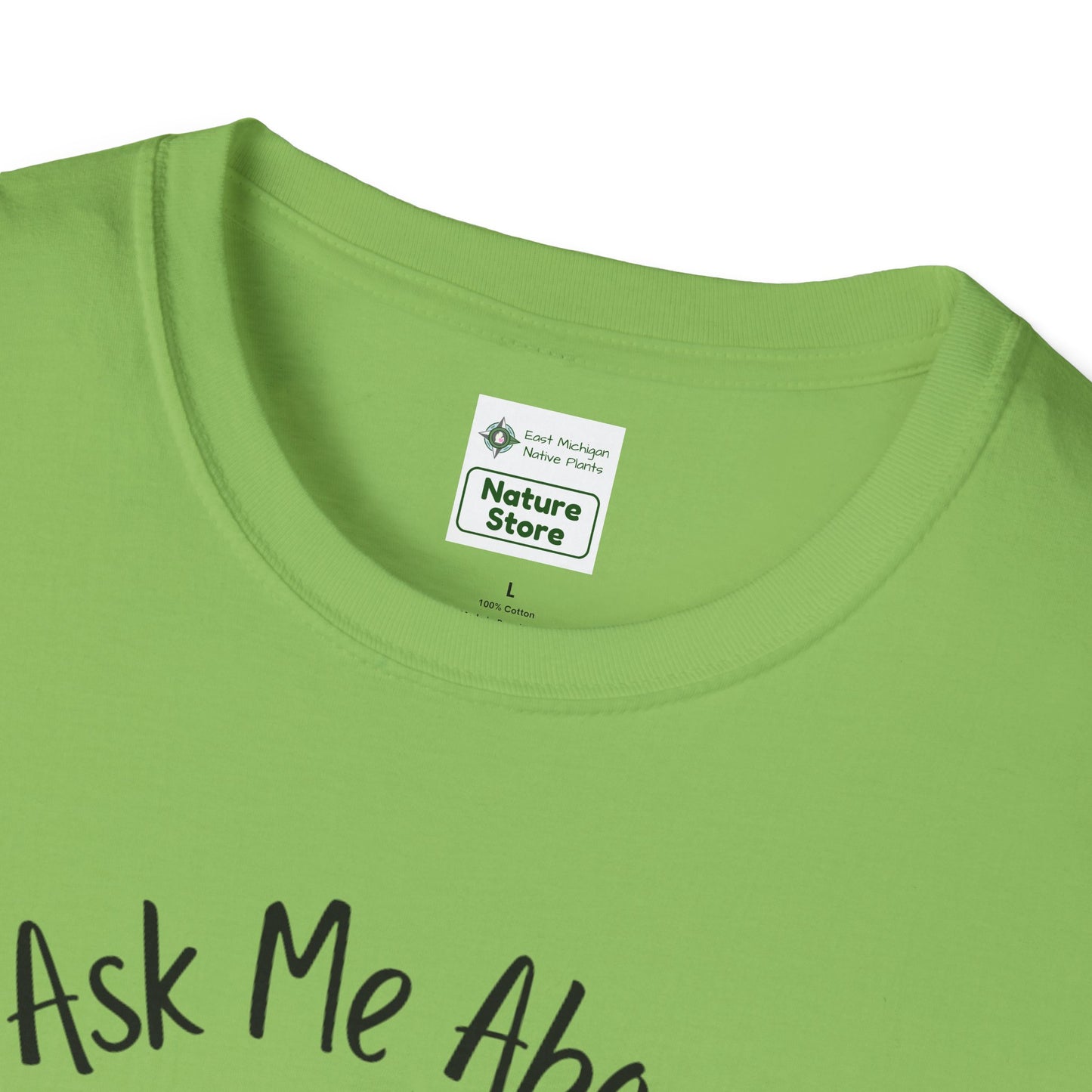 Tshirt Ask Me About My Prairie — Casual Cotton Tee for Prairie Lovers