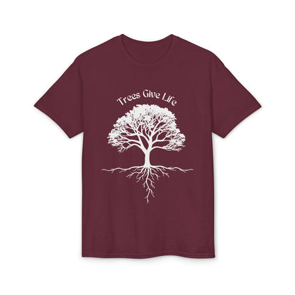 Dry Blend Moisture Wicking Tee Trees Give Life w/EMNP Logo