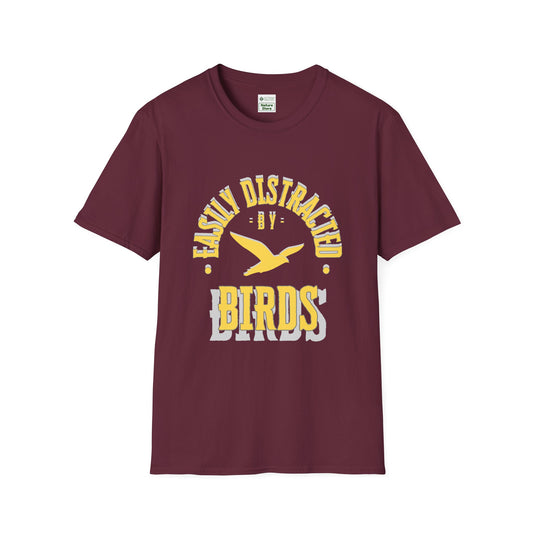 EastMichNatives T-Shirt, Distracted by Birds, Soaring