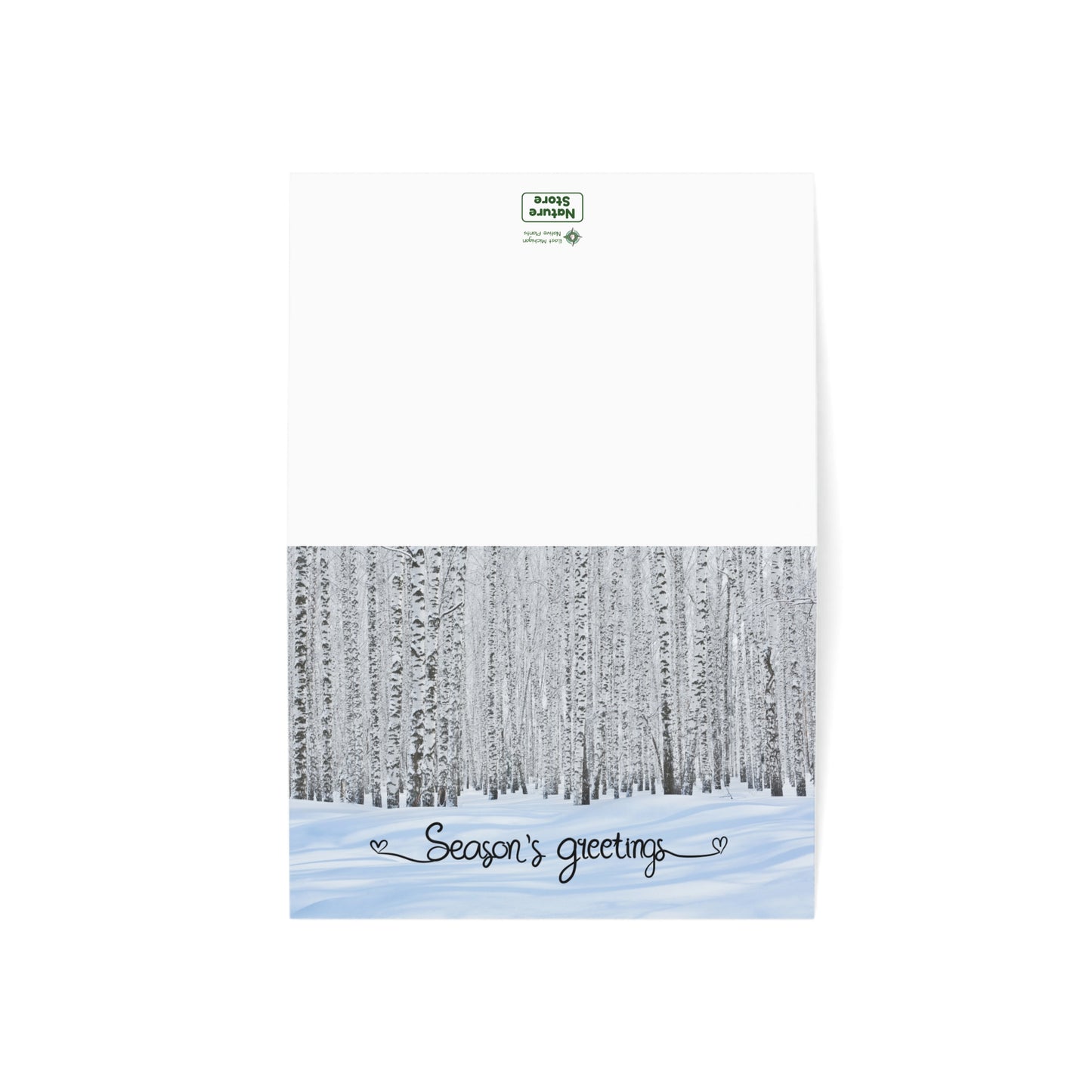 Holiday Cards, Birch Forest (1, 10, 30, and 50pcs)