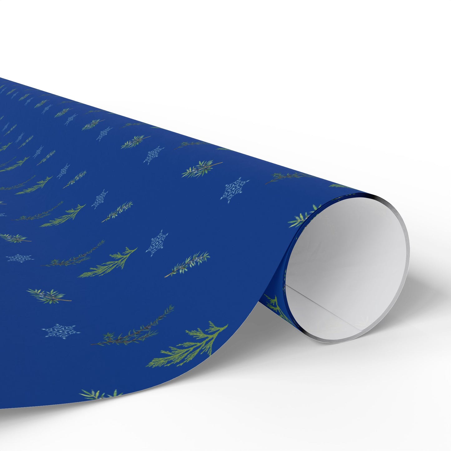 Wrapping Paper, Juniper Berry - Dk Blue