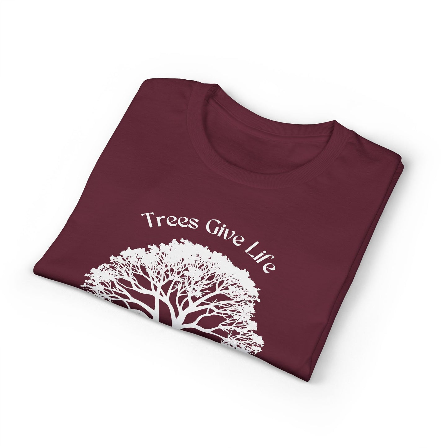 Dry Blend Moisture Wicking Tee Trees Give Life w/EMNP Logo