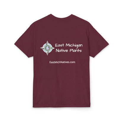 EastMichNatives DryBlend T-Shirt — EMNP Logo Tee for Native Gardeners & Plant Enthusiasts